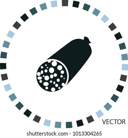 sausage icon, vector design element