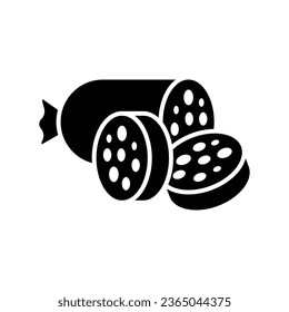 sausage icon vector design template simple and clean