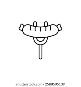 Sausage icon vector design templates simple and modern