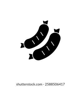 Sausage icon vector design templates simple and modern