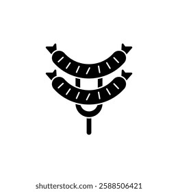 Sausage icon vector design templates simple and modern