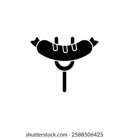 Sausage icon vector design templates simple and modern