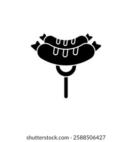 Sausage icon vector design templates simple and modern