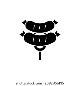 Sausage icon vector design templates simple and modern