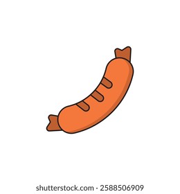 Sausage icon vector design templates simple and modern concept