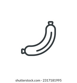 Sausage icon, Sausage vector illustration