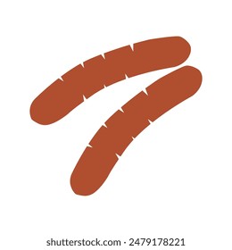 sausage icon vector illustration design