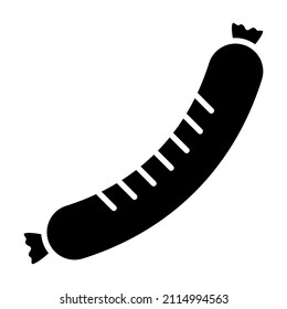 Sausage icon vector image. Can also be used for web apps, mobile apps and print media.