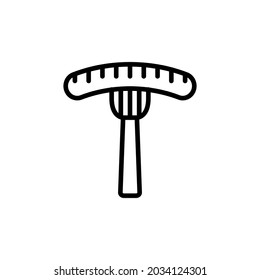 sausage icon vector for your design element