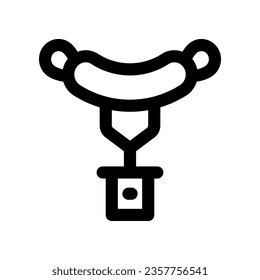 icono de salchicha. icono vector para tu sitio web, móvil, presentación y diseño de logotipo.