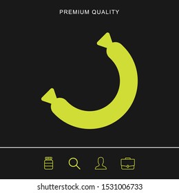 Sausage icon for web and mobile