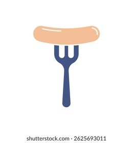 sausage icons  symbol vector elements for infographic web