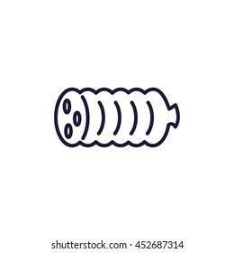sausage line icon