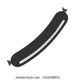 Sausage meat semi-finished product, simple image