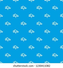 Sausage pattern vector seamless blue repeat for any use