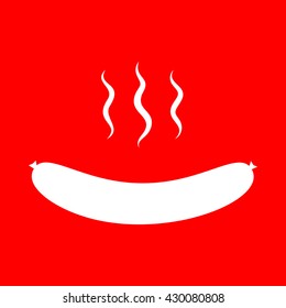 Sausage simple sign