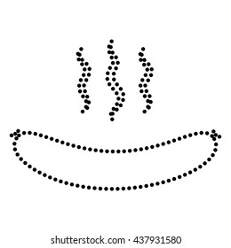 Sausage simple sign