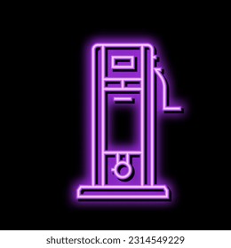 sausage stuffer neon light sign vector. sausage stuffer sign. isolated symbol illustration