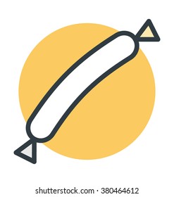 Sausage Vector Icon