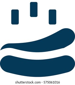 Sausage Vector Icon