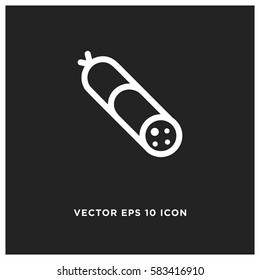 Sausage vector icon