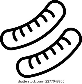 Sausage Vector Icon Design Illustration