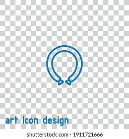 sausage vector icon on an abstract background