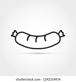 Sausage vector illustration