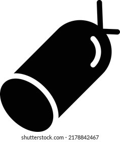 sausage Vector illustration on a transparent background.Premium quality symbols.Glyphs vector icon for concept and graphic design.