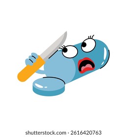 Sausage vector Sticker. Eps 10 file