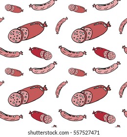 sausages, bacon pattern