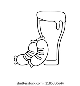 sausages and beer design