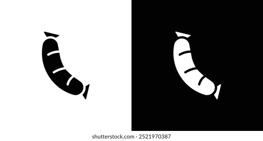 Conjunto de iconos de salchichas Ilustración vectorial