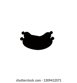 sausages icon vector