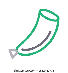 sausages vector colour line icon