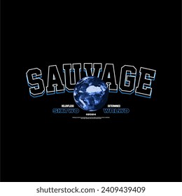 sauvage simple style vintage fashion