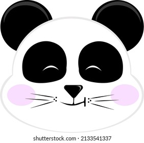 SAVANA - ILUSTRACIÓN DE CARICATURA DE ANIMALES DE PANDA