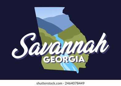 Savannah Georgia with beautiful views
