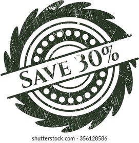 Ahorre un 30% de sello gruñón