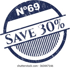 Save 30% rubber grunge texture stamp