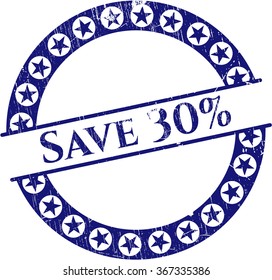 Save 30% rubber grunge texture seal