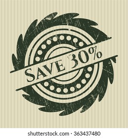Save 30% rubber seal