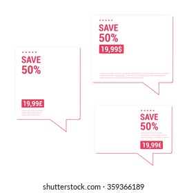 Save 50% Price Tags