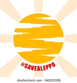 Save Aleppo poster campaign
