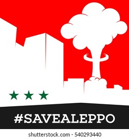 Save Aleppo poster campaign