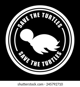 save the animals design, vector illustration eps10 graphic