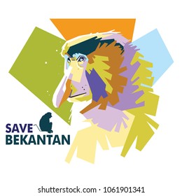 save bekantan animals