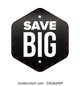 Save Big patch vector