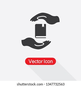 Save Book Icon Vector Illustration Eps10