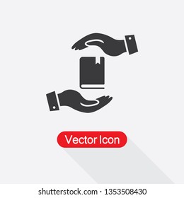 Save Book Icon Vector Illustration Eps10